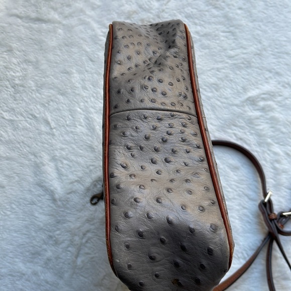 Dooney & Bourke Kimberly ostrich crossbody bag - Picture 6 of 16